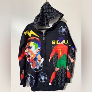 Thombase Cristiano Ronaldo Youth hoodie jacket